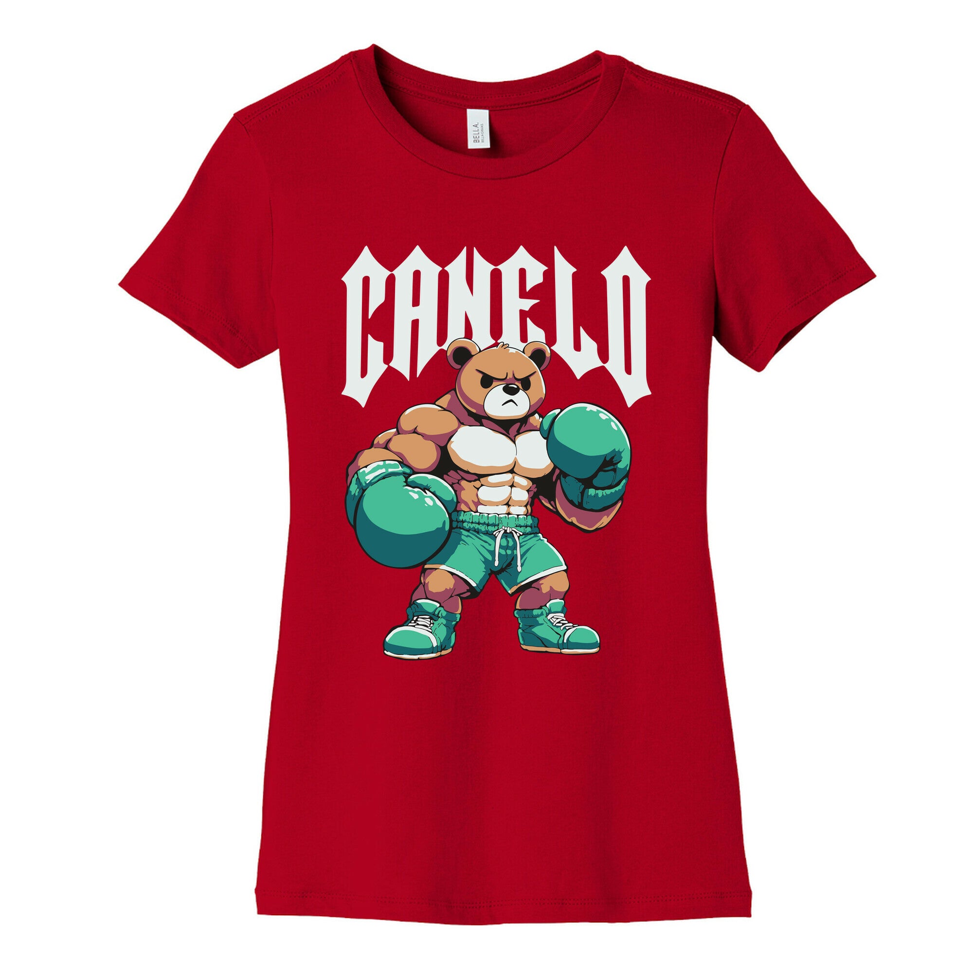 Canelo Teddy Bear Womens Cotton Tee